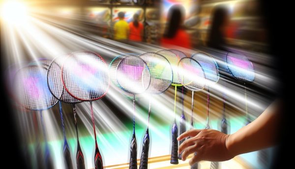 Badminton Racket Playing Choosing Lightweight Badminton Rackets for Fast Play - Premium ...