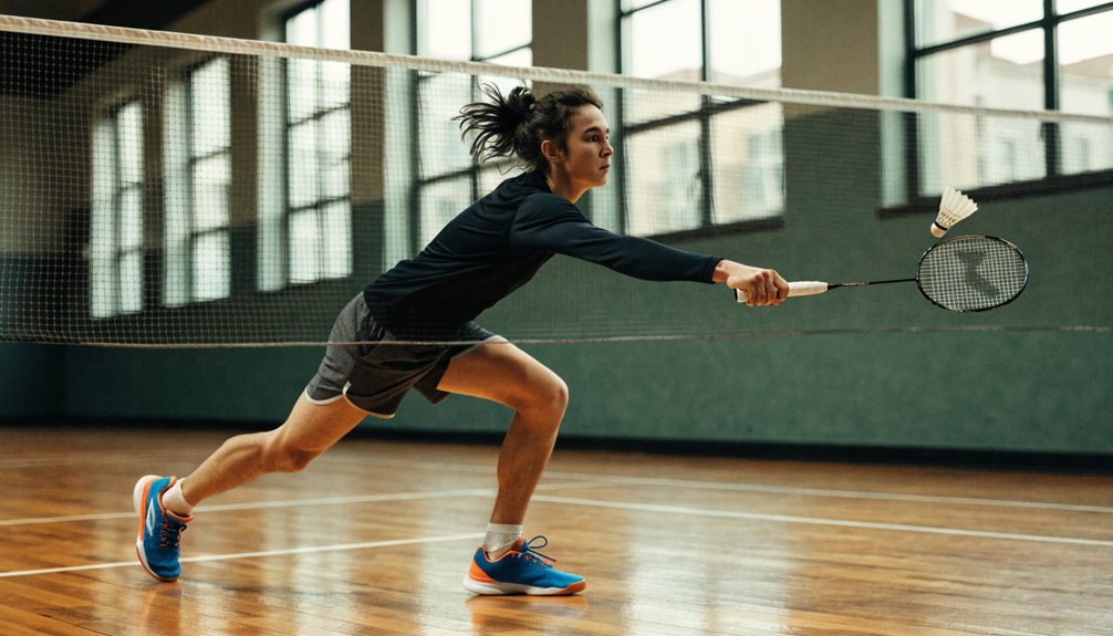 early footwork enhances control