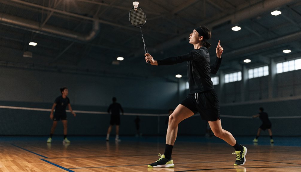 efficient badminton clear technique
