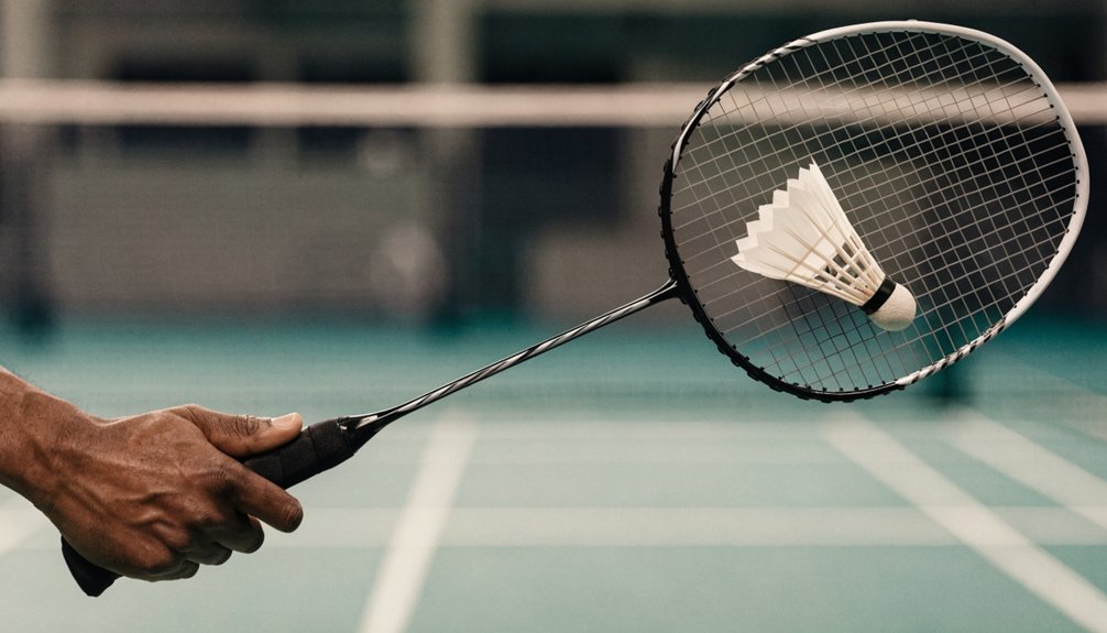 proper grip enhances serve